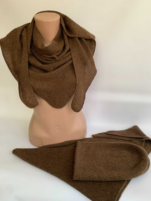 Бактус, косинка, 100% верблюд бебі, є Кашемірові палантіни, шаль, шарф