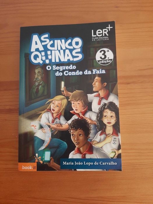 Livro  - As Cinco Quinas - O Segredo do Conde da Faia
