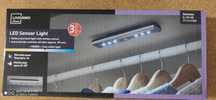 Lampka sensorowa LED, biała, z czujnikiem ruchu