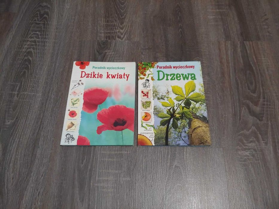 Poradniki wycieczkowe - "Dzikie kwiaty" i "Dzikie drzewa"