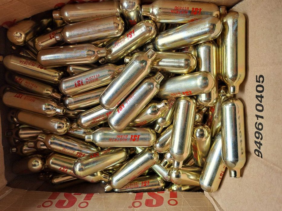 Lote de bombas de soda vazias