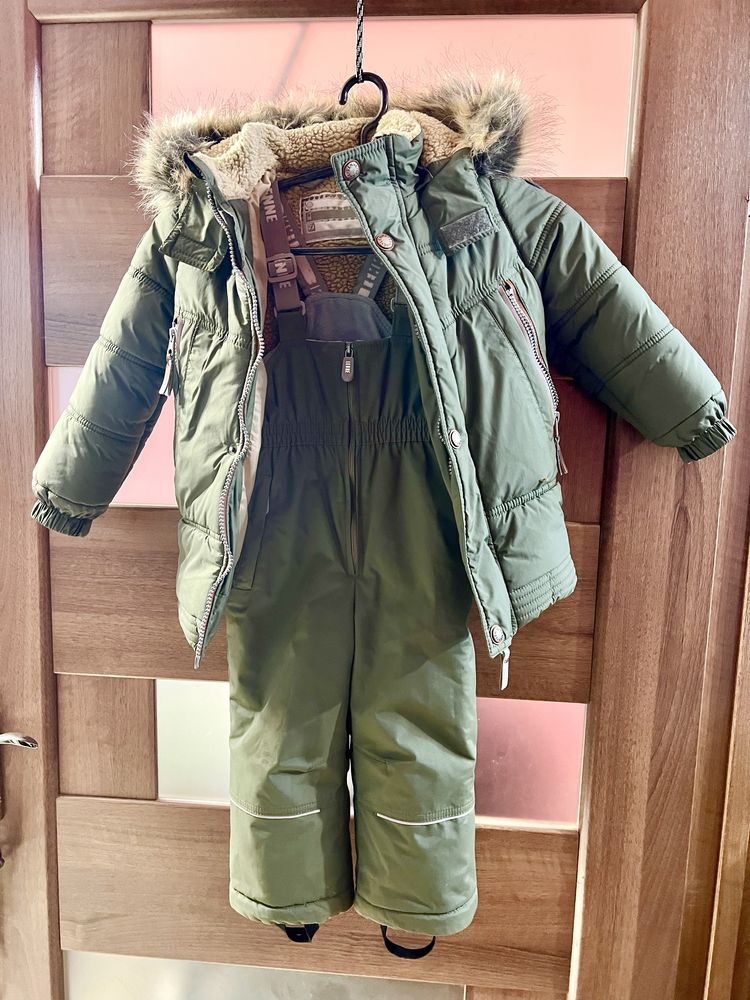 Lenne Полукомбинезон зимний Jack 92см + куртка Lenne в подарок