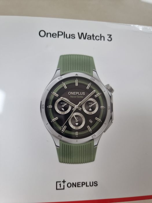 NOWY Smartwatch zegarek 46 mm OnePlus Watch 3 GPS ekg puls Wear OS