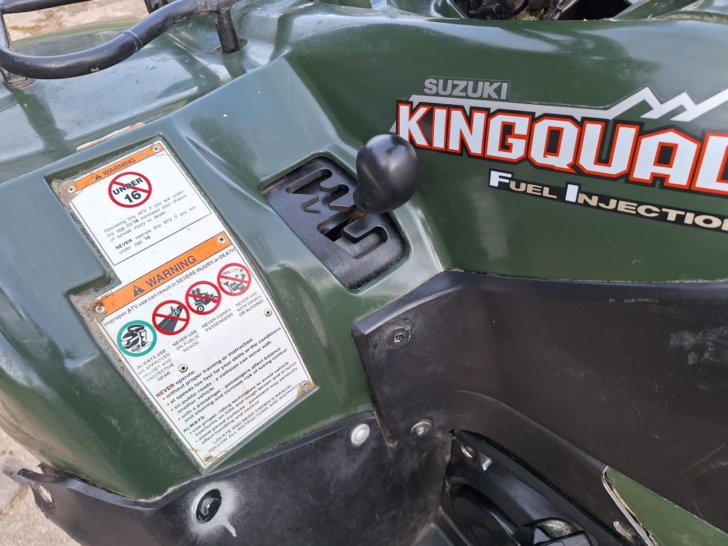 Suzuki Kingquad 700 4x4 zarejstrowany