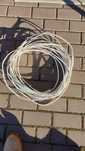 kabel 3x2,5 bialy plaski