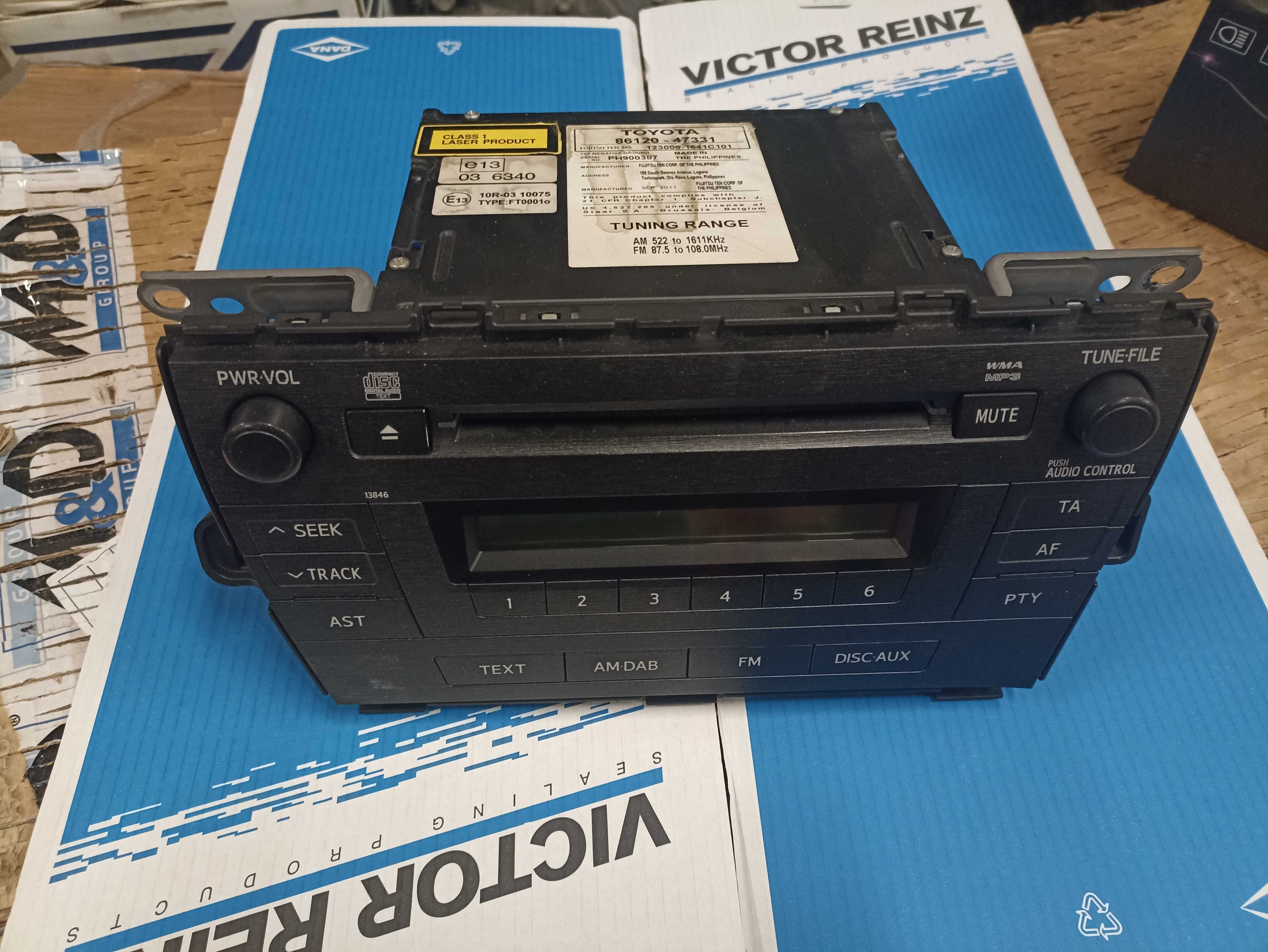 Radio Ekran wyświetlacz Prius 3 Europa