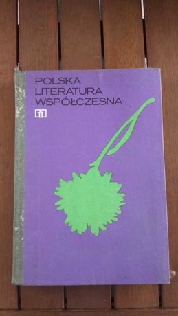 Polska literatura współczesna podręcznik z lat 70 tych