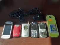 Кнопочные телефоны Motorola c140, Nokia 5140i,Nokia 5228,6260