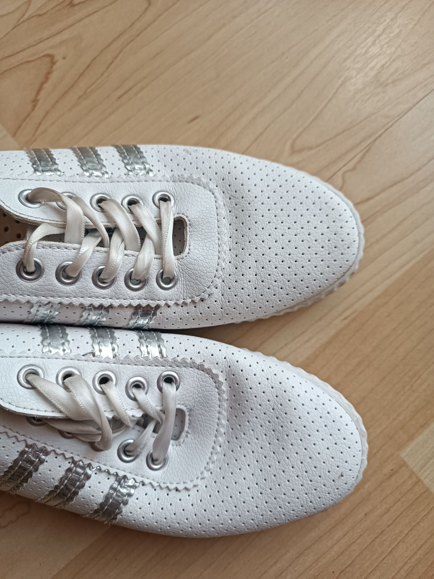 Buty sneakersy trampki białe rozm 38 damskie