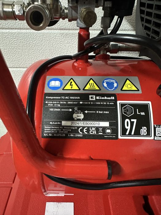 Компрессор Einhell TC-AC 190/24/8