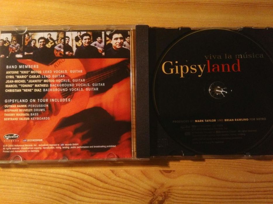 CD - Gipsyland - Música cigana