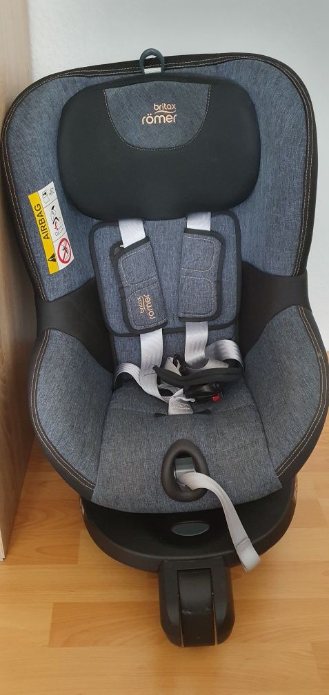 Fotelik 360 Britax Römer dualfix 2R Blue Marble 0-18kg