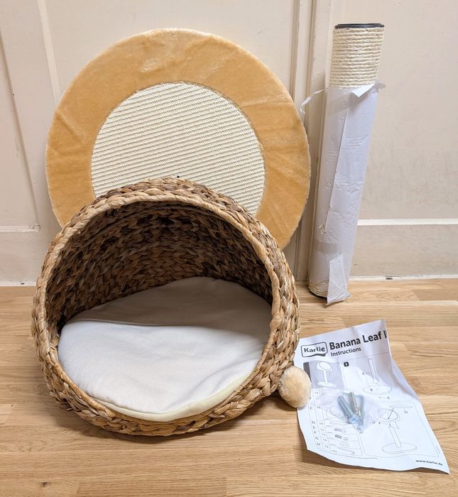 Karlie Banana-Leaf Little Hole Drapak dla Kota 56x56x93cm - NOWY