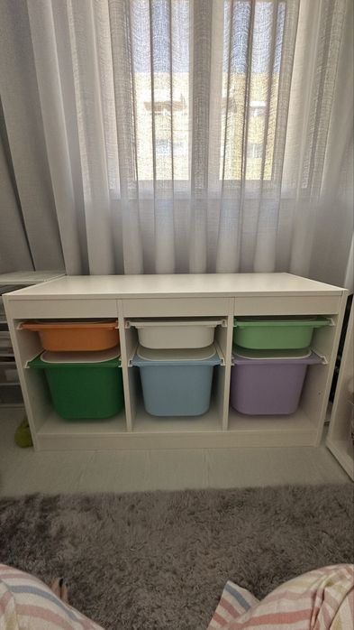 Storage combination with boxes Ikea como novo