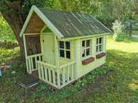 Domek drewniany ogrodowy dla dzieci chatka
