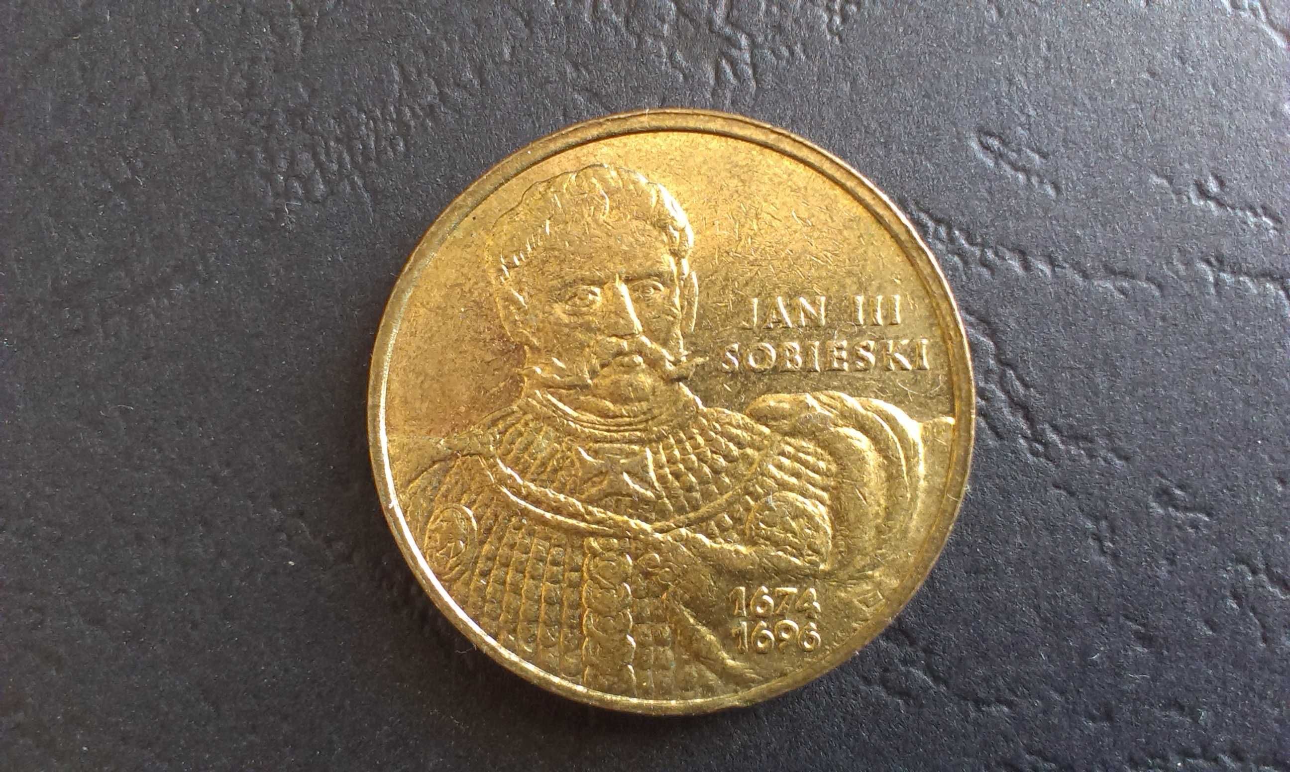 Moneta 2 złote 2001 Jan III Sobieski.