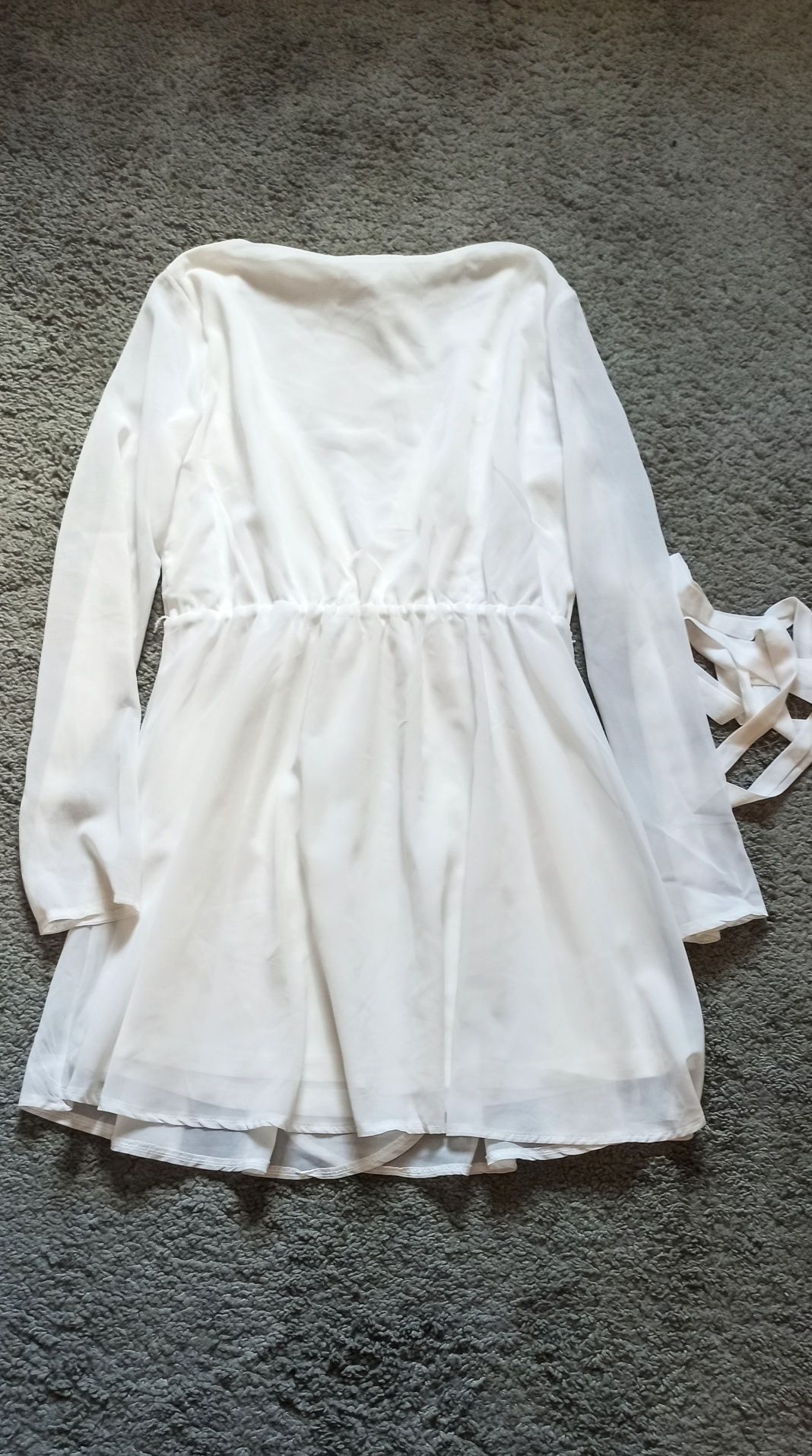 Белое лёгкое платье Біла сукня з шифону 42-44 Л