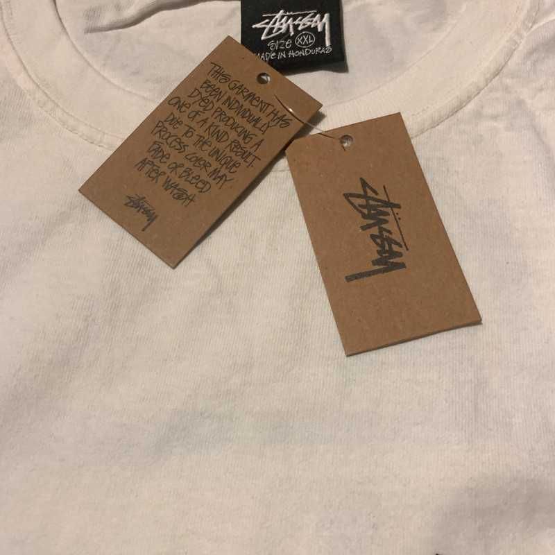 Stussy T-Shirt XXL Natural 10/10 - Basic Stussy Tee