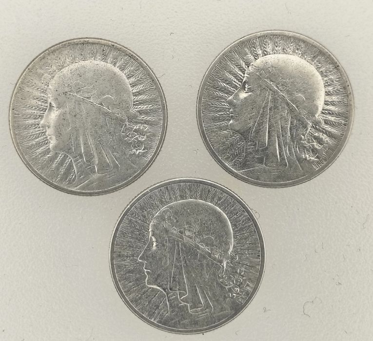 2 zł głowa kobiety 1932 -1934 KOMPLET