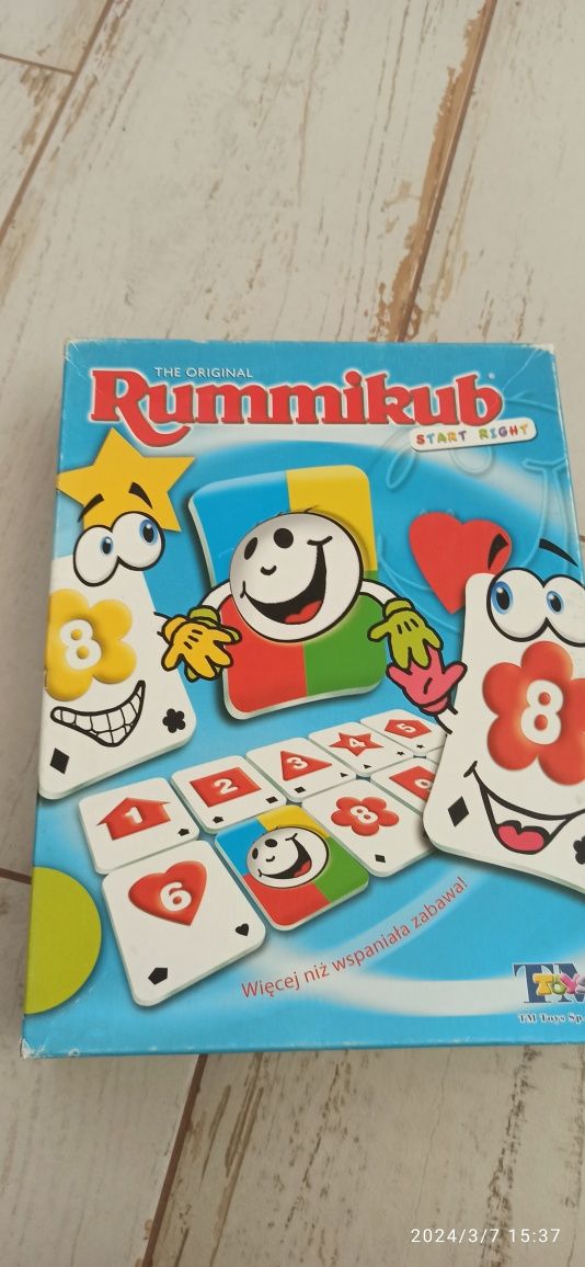 Gra Rummikub kompletna bdb