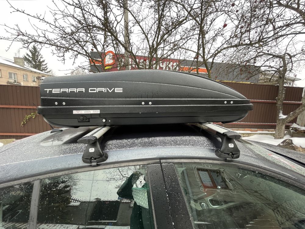 Бокс на кришу Terra drive 440л. Прокат, Оренда!