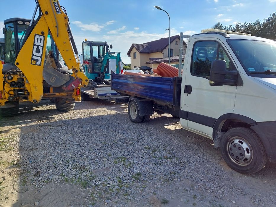 Transport  MATERIAŁY SYPKIE Wywrotką Usługi #Koparko-Ładowarka #Miniko