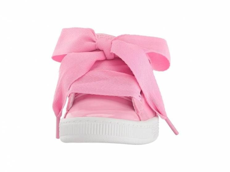 Кроссовки сникерсы Puma Basket Heart Patent Ps Pink