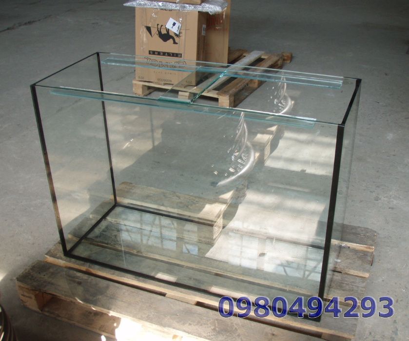 Аквариум (стекло 6мм) на 104 л. (использовался 1 год)