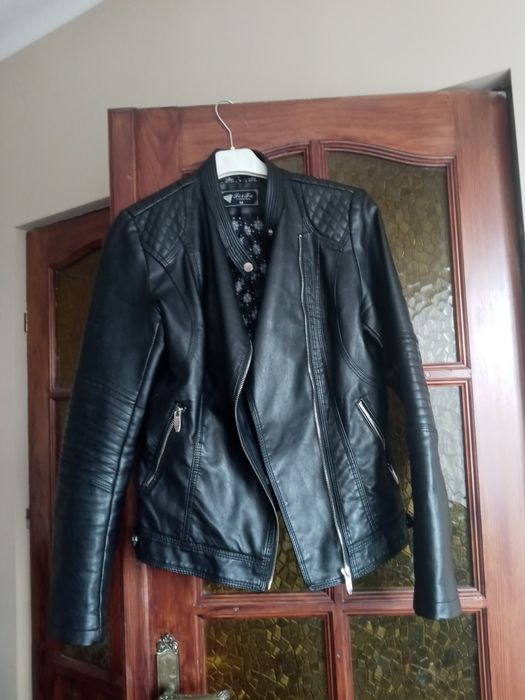 Kurtka damska ramoneska skoropodobna M