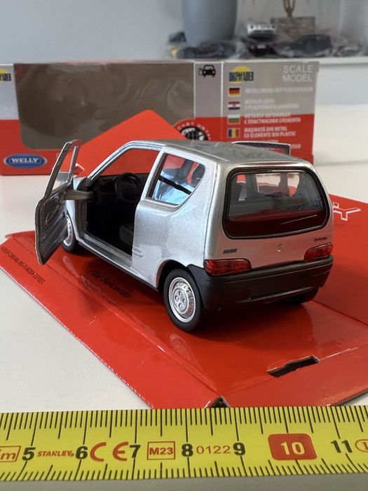Model Fiat Seicento Welly 1:34 nie Maisto nie Bburago nie Solido 1/43