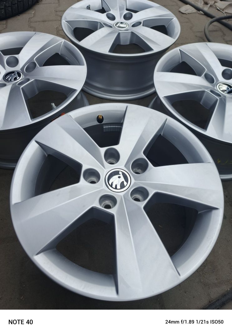 NOWE felgi aluminiowe Skoda Audi VW Seat 6,5x16 5x112 orginał
