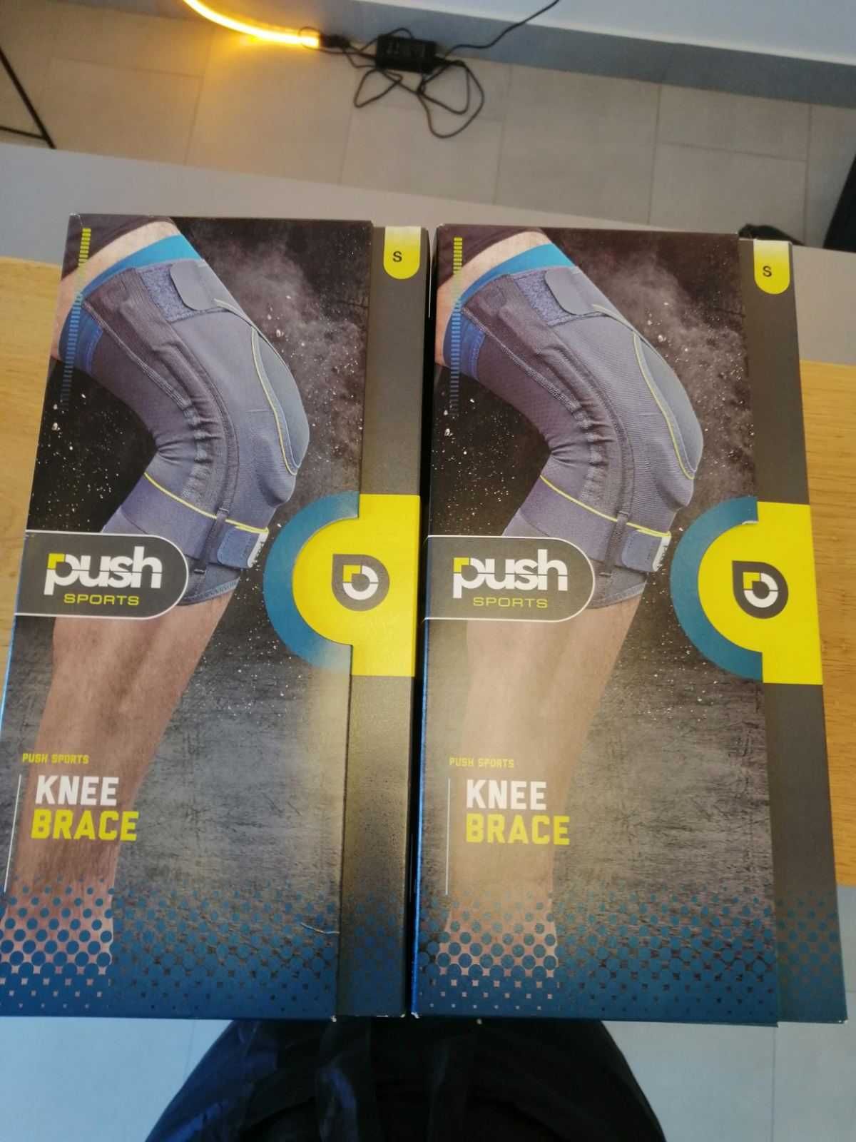 Бандаж на коленный сустав knee brace push sports, S. 2 штуки