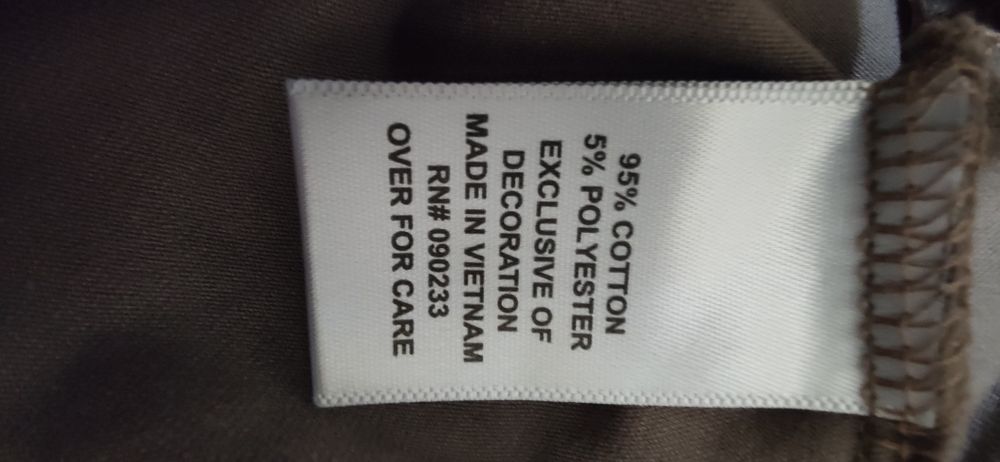 Koszulka t-shirt kawowy Essentials fear od god z bawełny