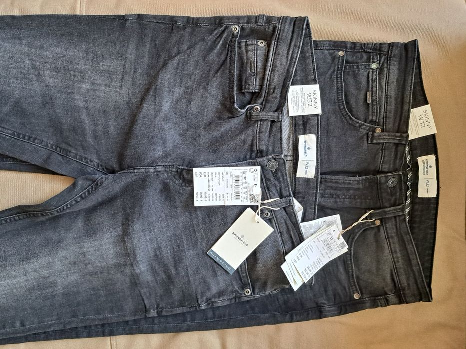 Jeans Springfield homem 42 Pretas
