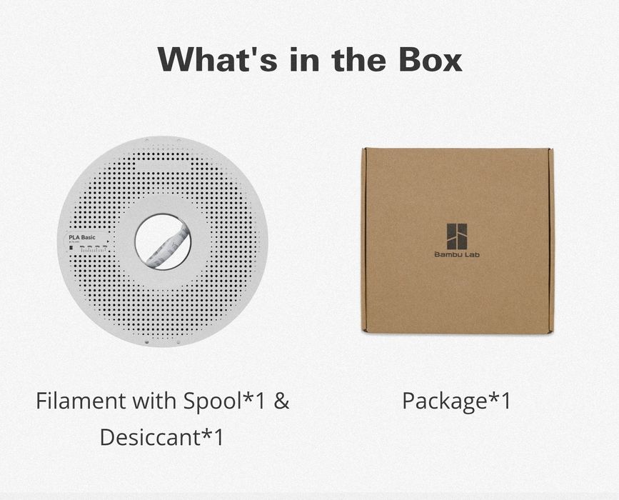 Filament PLA Basic - Bambu Lab - oryginalny