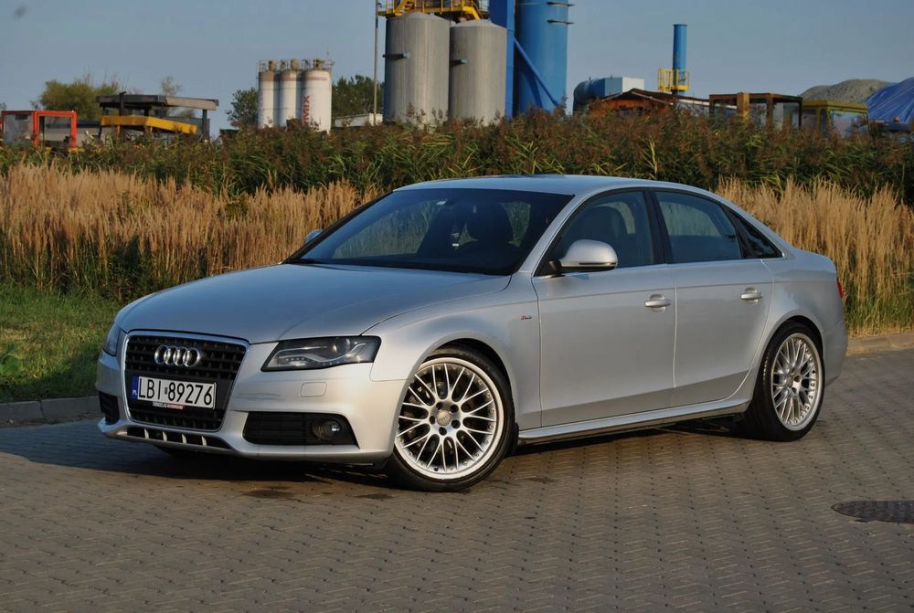 Audi A4 GWARANCJA, 1.8 Benzyna, S-Line, Pół skóra, Xenon, Dobrze utrzymany !!!