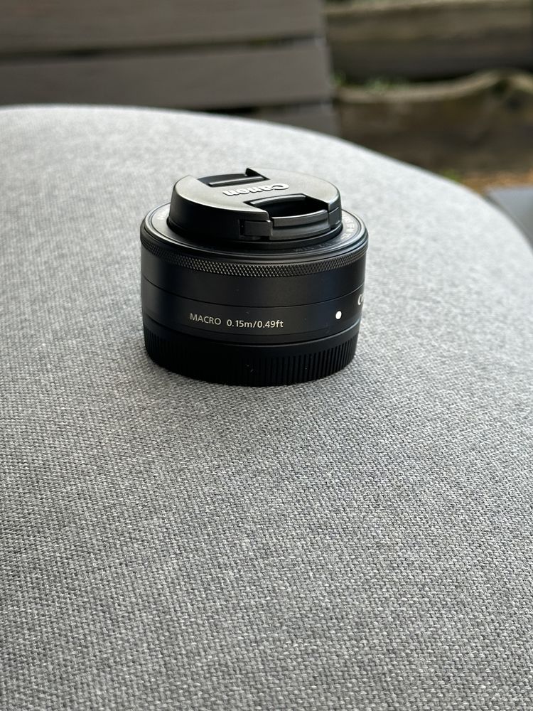 Obiektyw 22mm EF-M Idealny Jak NOWY m50