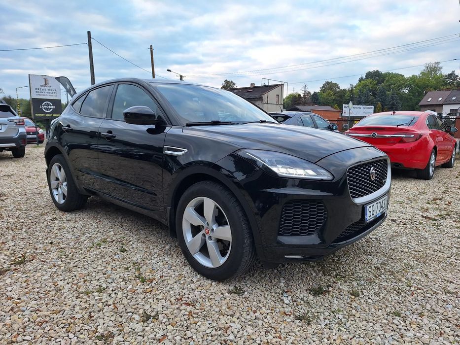 Jaguar E-Pace 2.0 D 4x4, R-Dynamic, Full Led, kamera, półskóry, polski salon, 2019 r