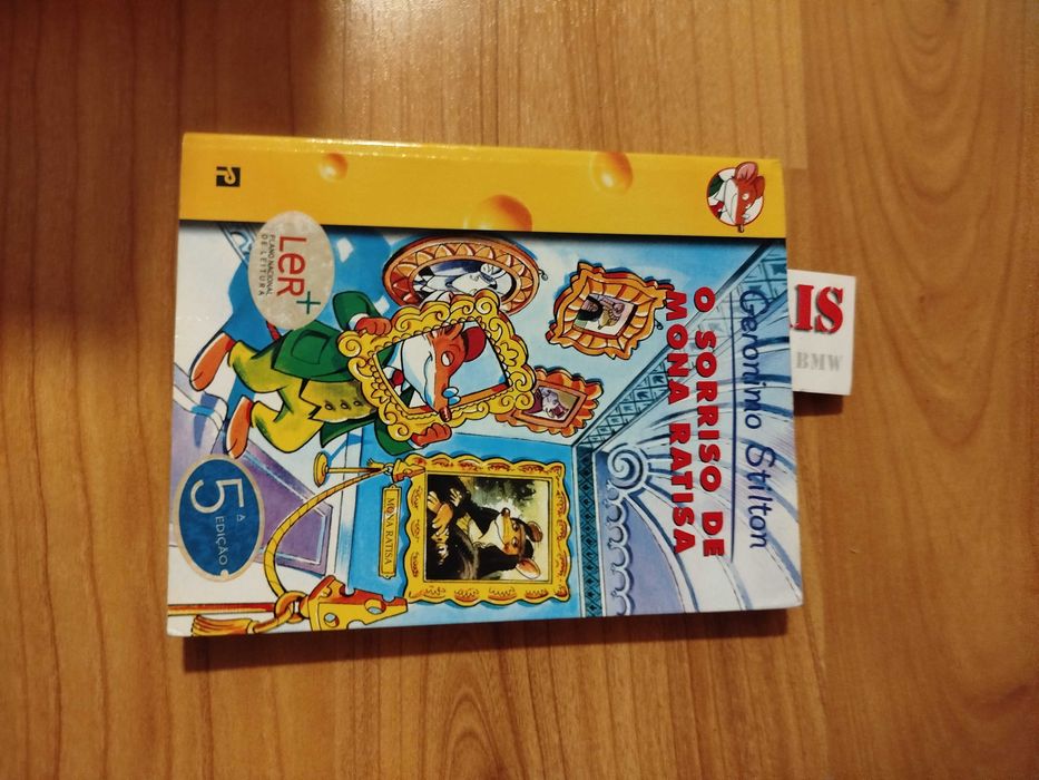 Livro Geronimo Stilton - O Sorriso de Mona Ratisa