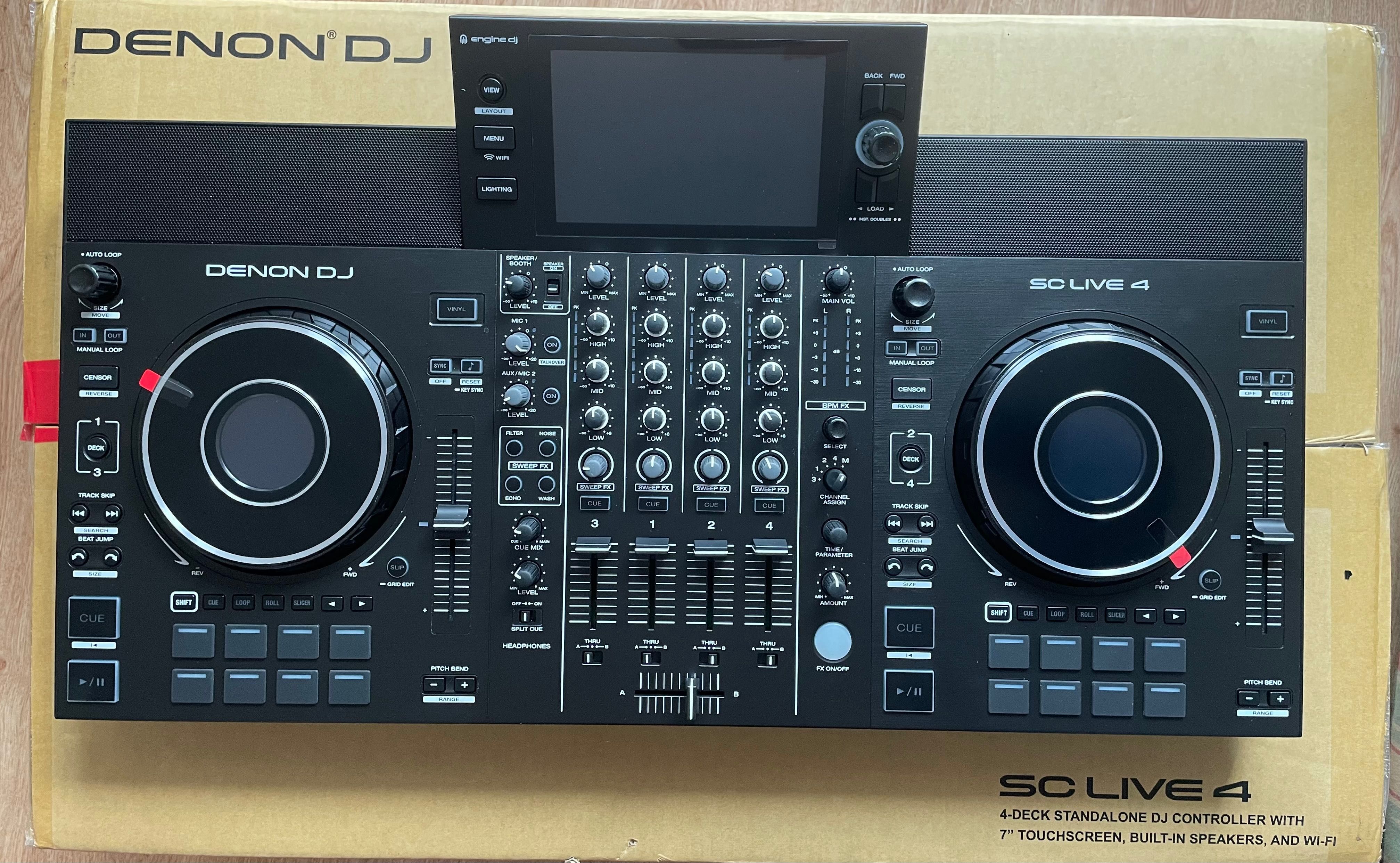 Controladora DJ Denon SC Live 4