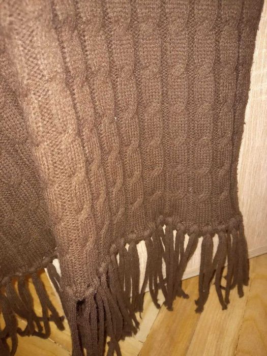 Шерстяний шарф. Теплий шарф.