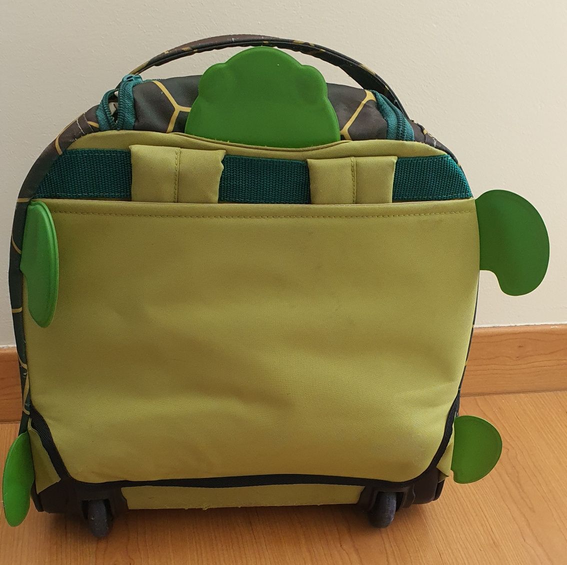 Mochila/trolley by samsonite - tartaruga - ideal para escola e férias