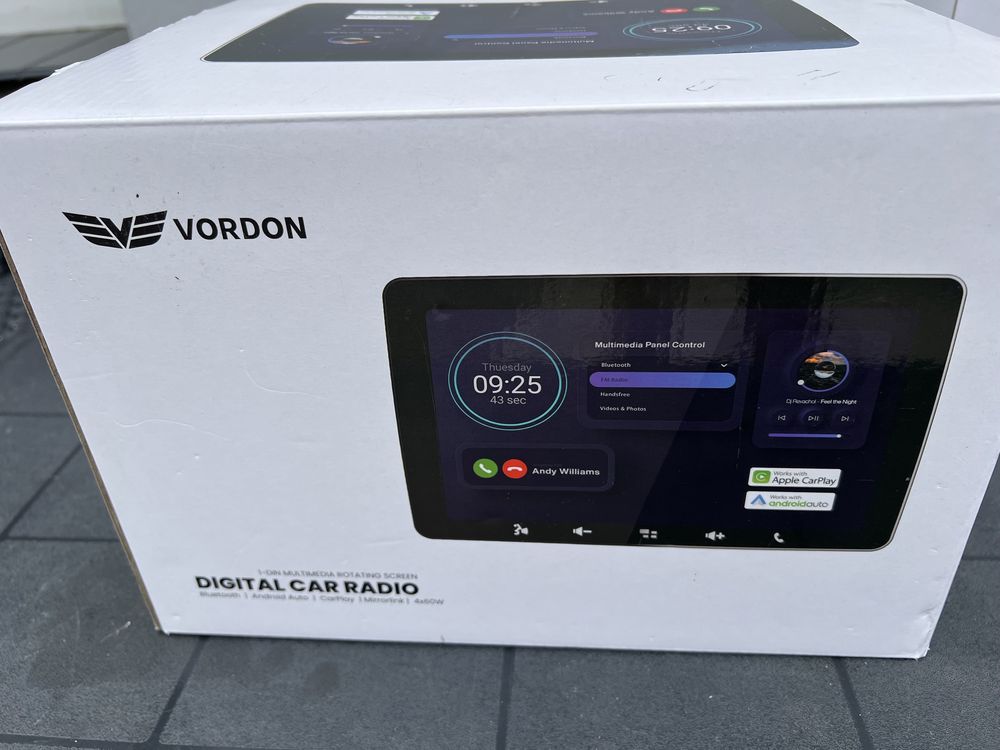 Radio Tablet duże dotyk verdon  1 din