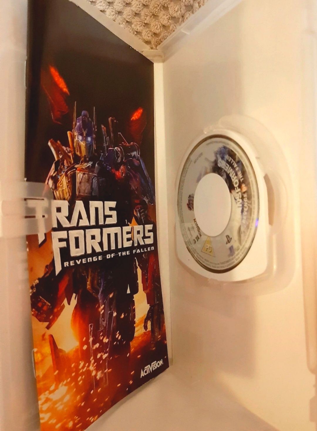 Gra na PSP transformers