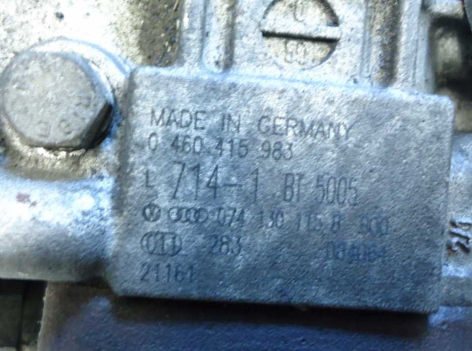 ТНВД Топливный насос Volkswagen T4 LT 28 35 46 2.5 SDI TDI 10 ПІНІВ