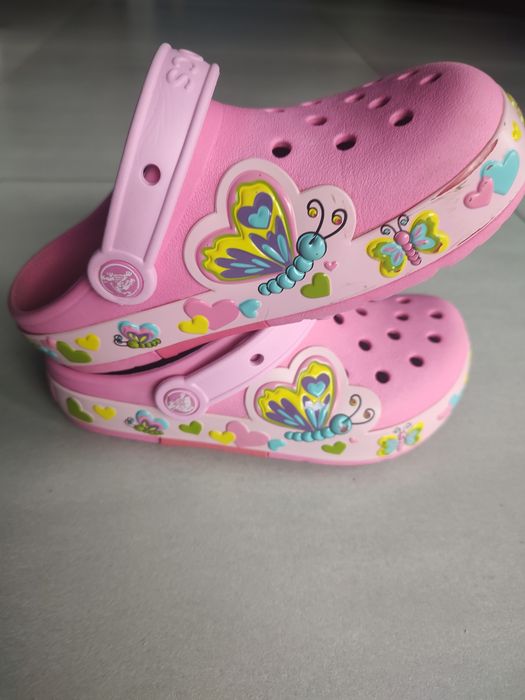 Crocs j2 33/34 świecące +gratis