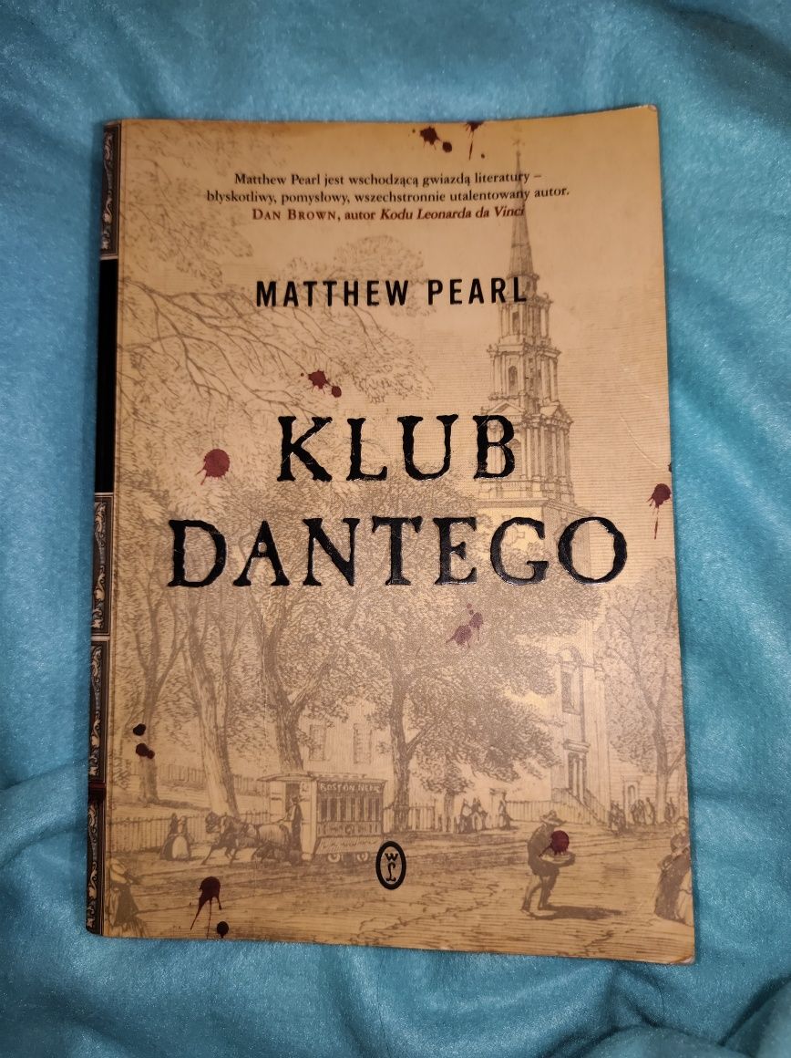 Książka KRYMINAŁ: Klub Dantego Matthew Pearl