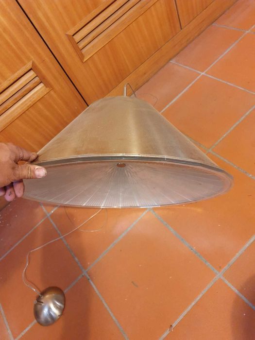 Candeeiros vintage inox