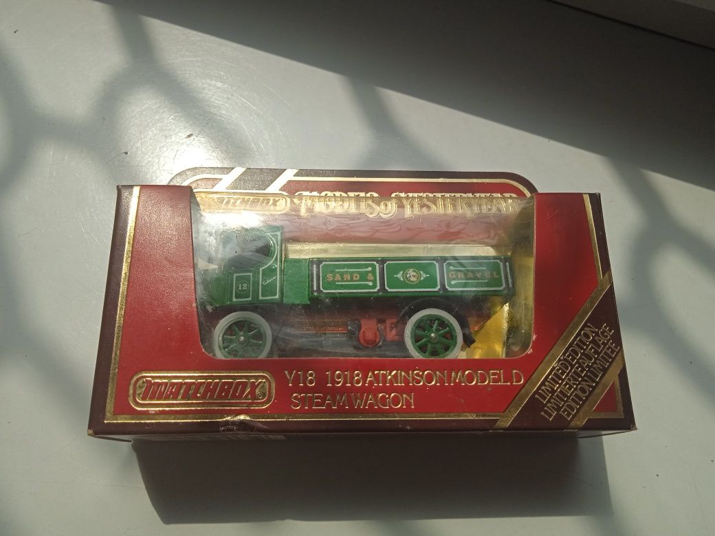 Matchbox Models Of Yesteryear Atkinson Model D Steam Wagon MOY Y18