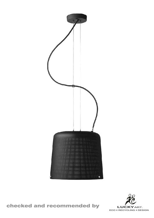 Lampa wisząca Vipp 526 Black, nowoczesna, metal, loft